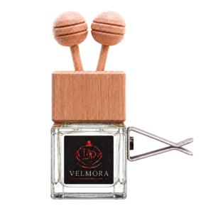 VELMORA car diffuser with natural wood reeds